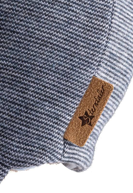 Sterntaler Beanie in Melange-Optik mit Streifendruck Vierteljährliche Förderung