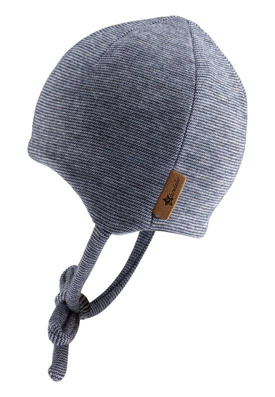 Sterntaler Beanie in Melange-Optik mit Streifendruck Vierteljährliche Förderung