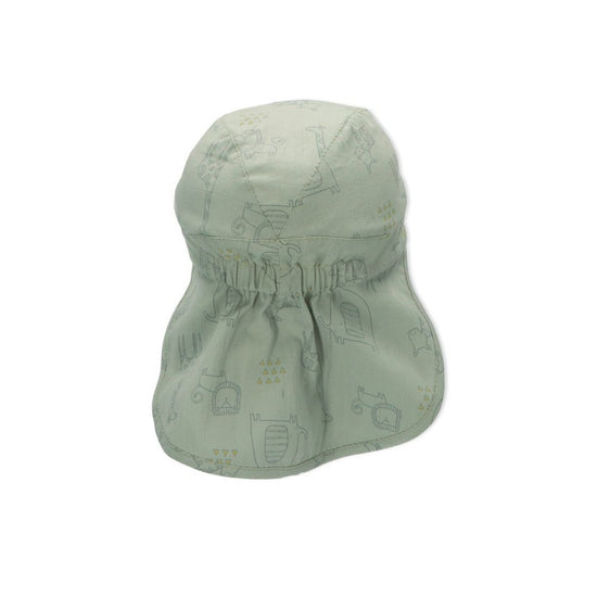 Sterntaler Schirmmütze mit Nackenschutz und Safari-Motiven 50% Rabatt mit kostenlosem Versand