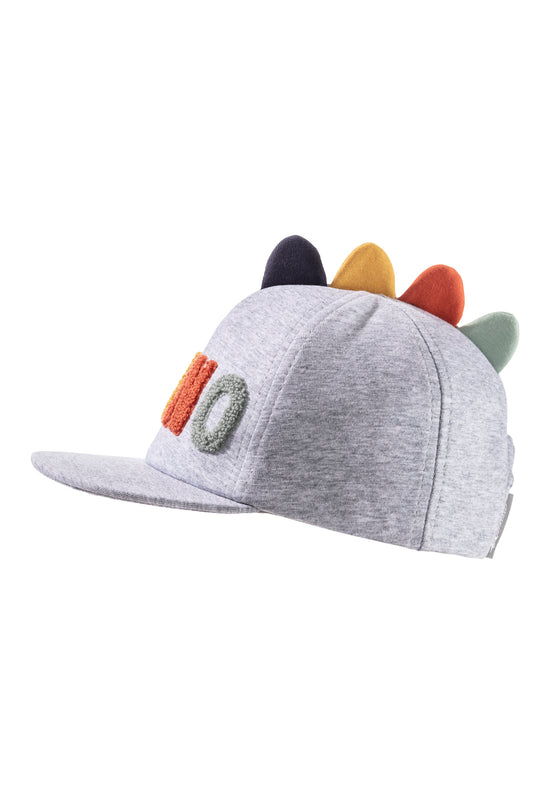 Sterntaler Baseballcap mit DINO-Stickerei in silber melange Begrenzt auf 3 Tage