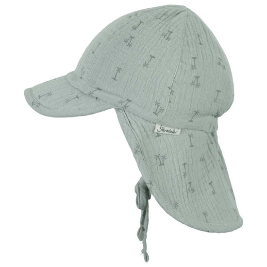 Sterntaler Schirmmütze mit Nackenschutz in grün Black Friday Preise