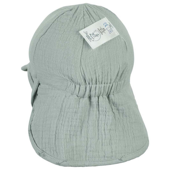 Sterntaler Schirmmütze mit Nackenschutz in grün Black Friday Preise
