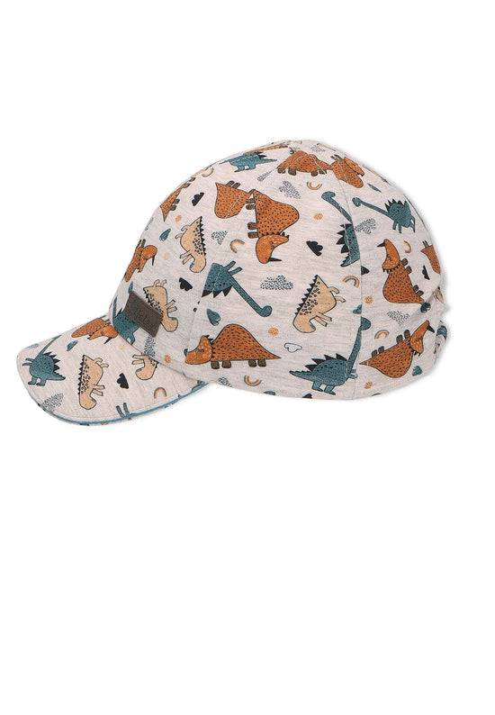 Sterntaler Kinder Basecap mit Gummizug und Dino-Motiv zollfrei