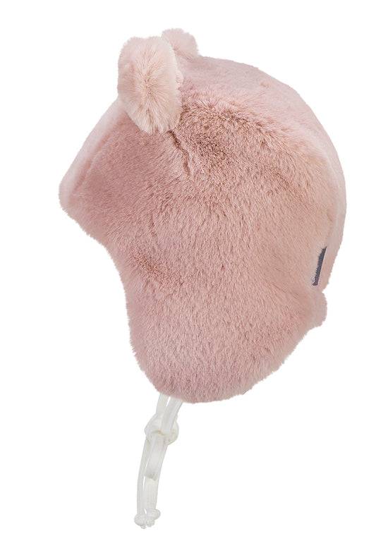 Sterntaler Inka-Mütze aus veganem Fell mit Bindeband Schlussverkauf