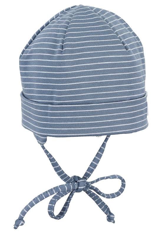 Sterntaler OCS Beanie aus Ringeljersey in Samtblau und Rosa Günstig kaufen