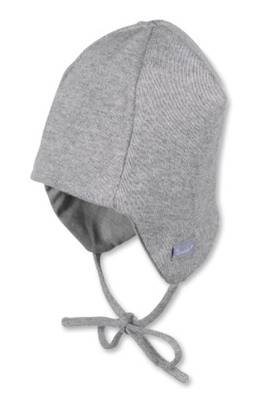 Sterntaler OCS Strickmütze uni, Ohrenklappen und Bindeband Flash Sale