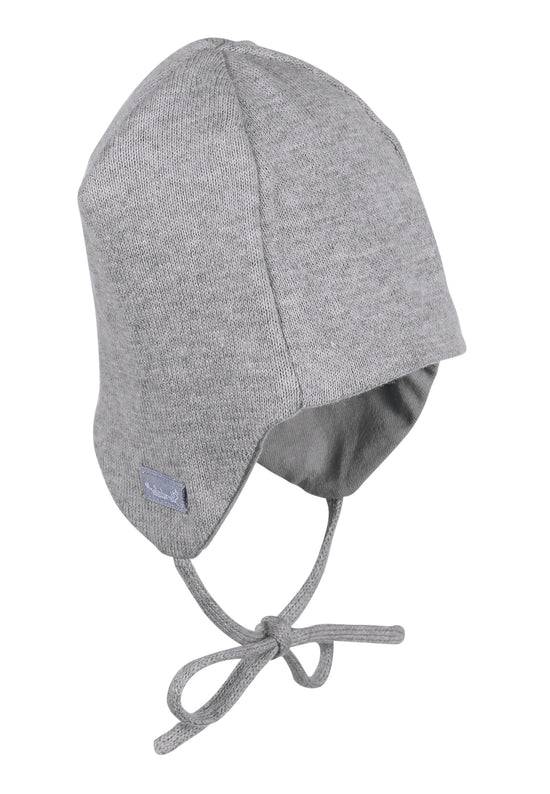 Sterntaler OCS Strickmütze uni, Ohrenklappen und Bindeband Flash Sale
