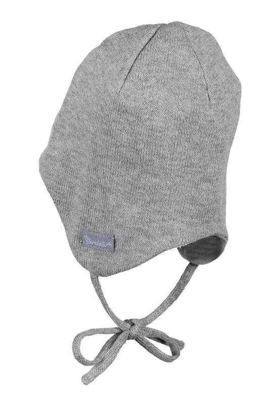 Sterntaler OCS Strickmütze uni, Ohrenklappen und Bindeband Flash Sale