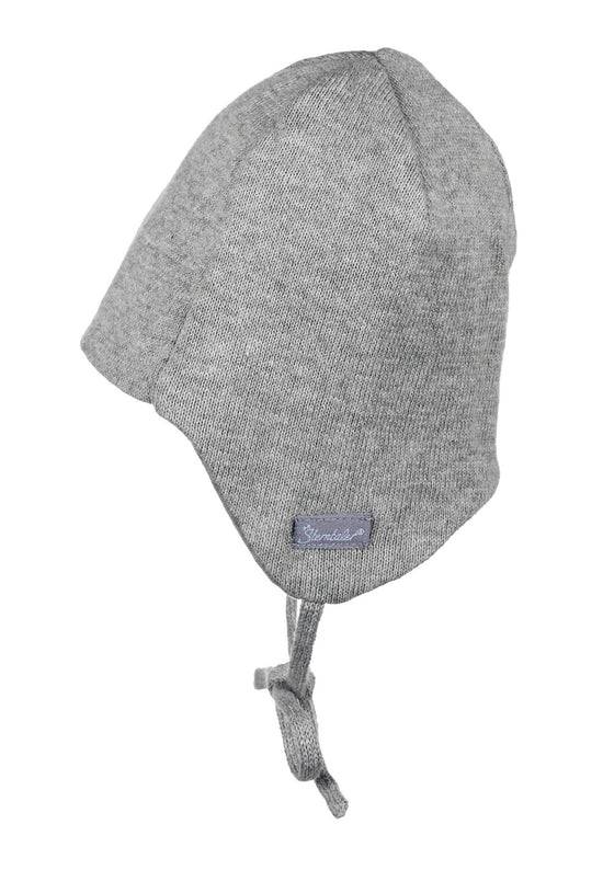 Sterntaler OCS Strickmütze uni, Ohrenklappen und Bindeband Flash Sale
