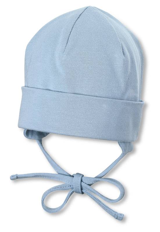 Sterntaler OCS Beanie aus Singlejersey Hellblau, Rosa u. Weiß