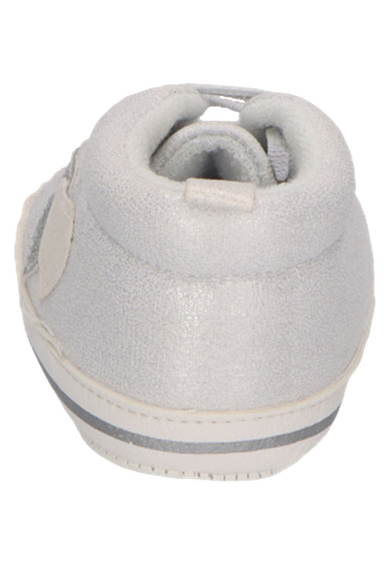 Sterntaler Babyschuh mit elastischen Schnürsenkeln in lichtgrau Lagerräumung