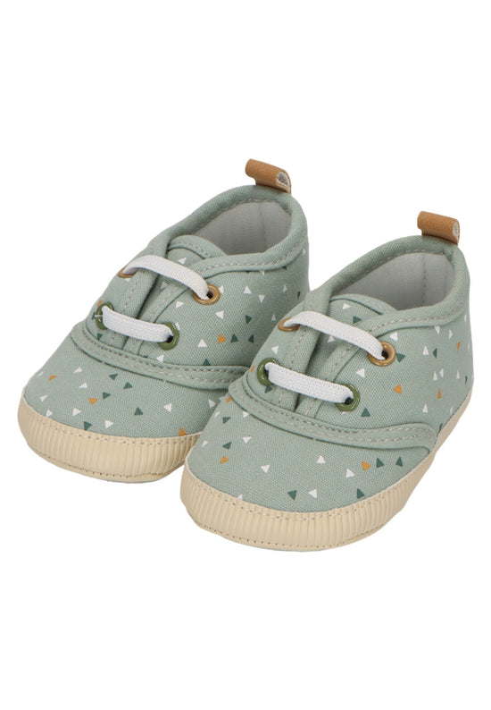 Sterntaler Babyschuh mit elastischen Schnürsenkeln in steingrün Bestseller