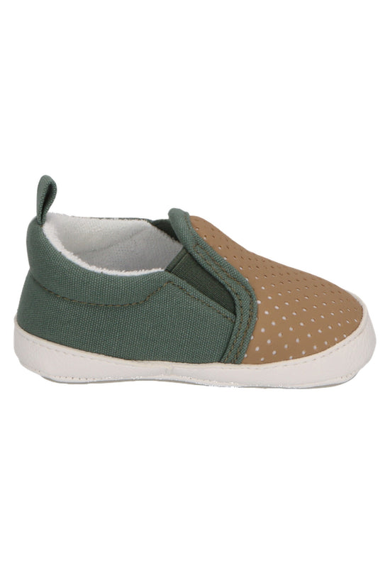 Sterntaler Babyschuh aus Kunstleder und Canvas im Farbmix Räumungsverkauf