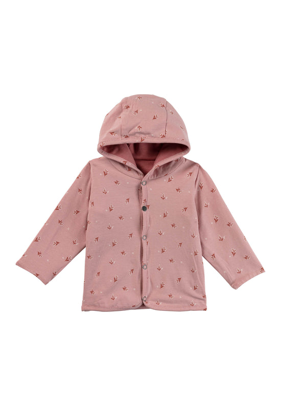 Sterntaler Wendejacke aus Baumwolljersey mit Blümchendruck Begrenzte Freigabe
