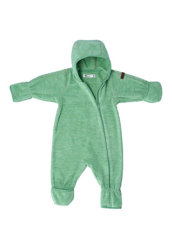 Sterntaler Overall aus Melange-Microfleece uni mit Kapuze Letzte 2 Tage