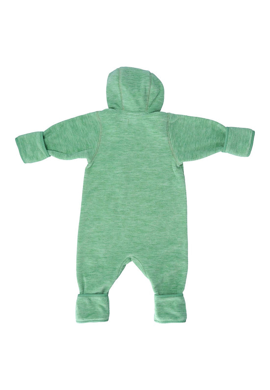 Sterntaler Overall aus Melange-Microfleece uni mit Kapuze Letzte 2 Tage