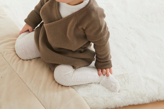 Sterntaler Strickjacke aus Baumwollgarn mit Wickeltechnik Zeitbegrenzte Promotion