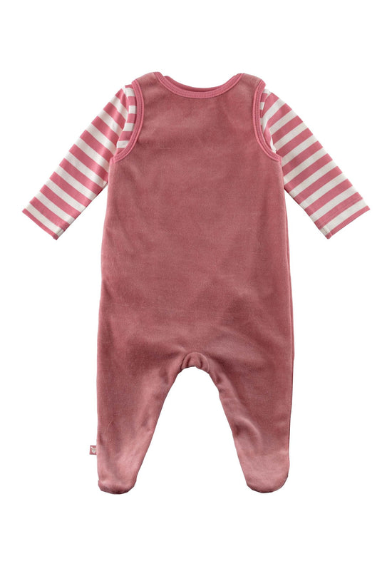 Sterntaler GOTS Strampler-Set Emmi girl aus Nicki in Rosa Bis zu 60% Rabatt