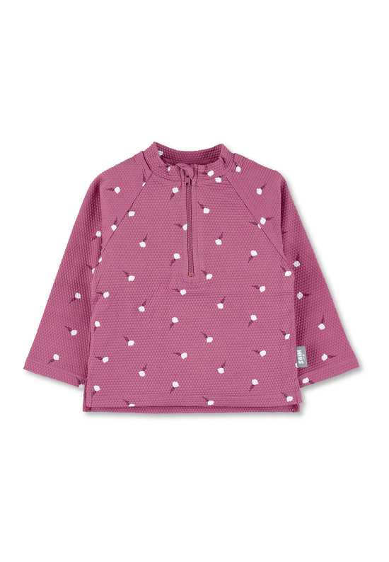 Sterntaler Schwimmshirt bedruckt mit kleinen Blumen