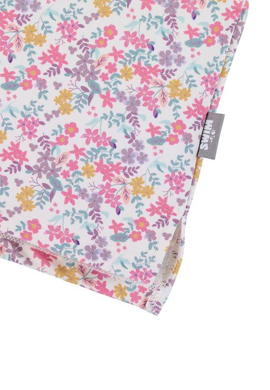 Sterntaler Schwimmshirt bedruckt mit Blumen in ecru 2025