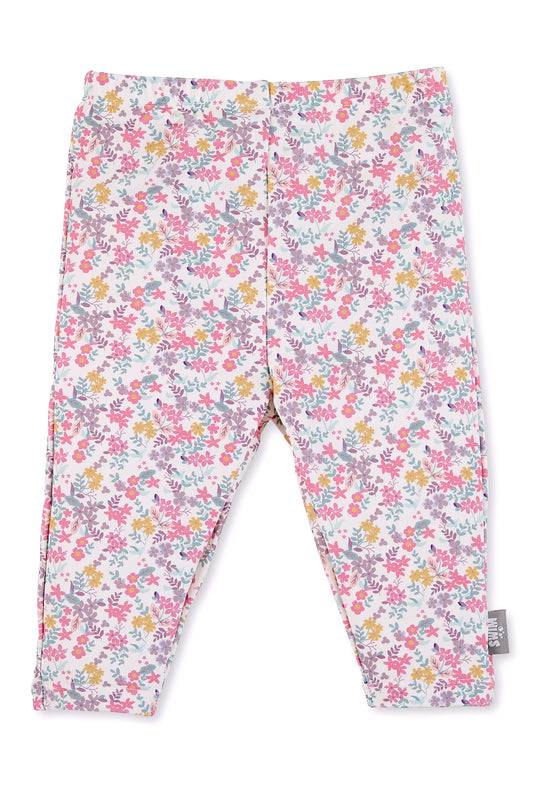 Sterntaler Leggings bedruckt mit Blumen in ecru Hotsell