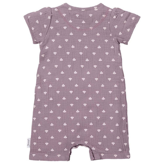 Sterntaler Baby Kurzarm-Strampler in Lila, Musselin (Bio) mit Muscheln Günstiger Verkauf