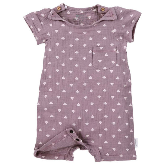 Sterntaler Baby Kurzarm-Strampler in Lila, Musselin (Bio) mit Muscheln Günstiger Verkauf
