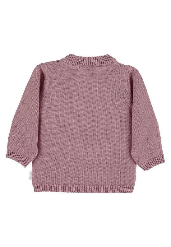 Sterntaler Strickpullover mit Motiv Eisbär Elia in rosa Fabrik Onlineshop
