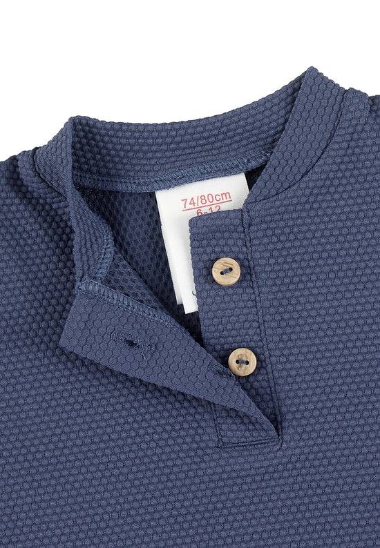 Sterntaler Schwimmshirt aus Strukturmaterial in blau Günstig kaufen