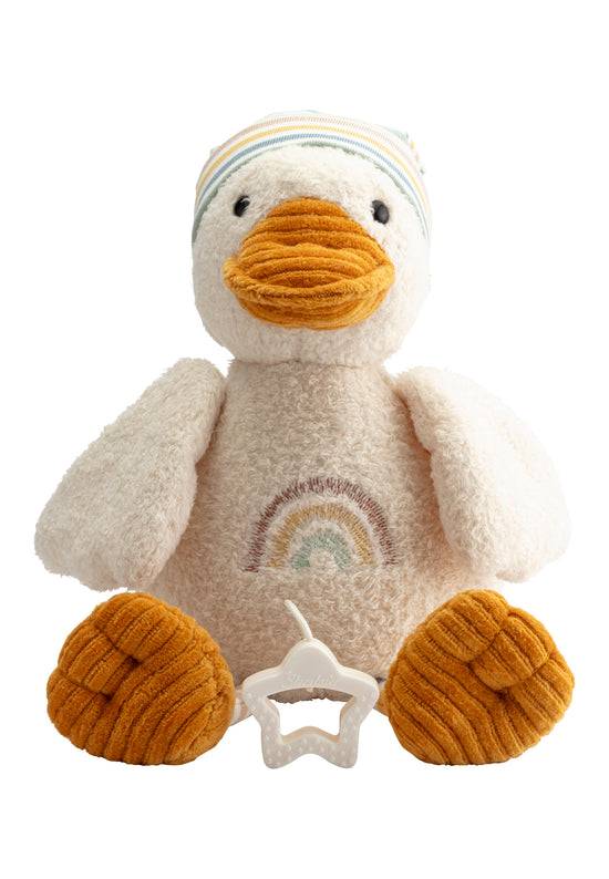 Sterntaler Spieluhr groß, Ente Edda in cremeweiß, 25cm