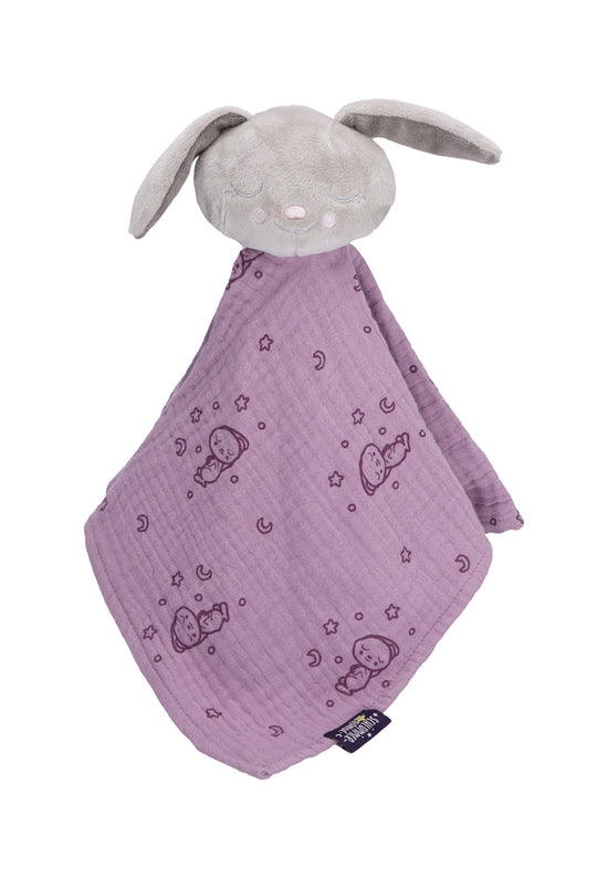 Sterntaler Kuscheltuch Schlummerhase in Lila
