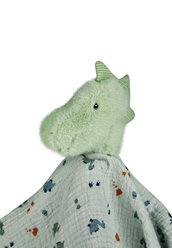 Sterntaler Schmusetuch Dino Rexi in graublau, 34cm Letzte 2 Tage