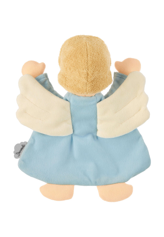 Sterntaler Schmusetuch Schutzengel in Bleu, 26 cm mit Rassel Zeitbegrenzte Promotion