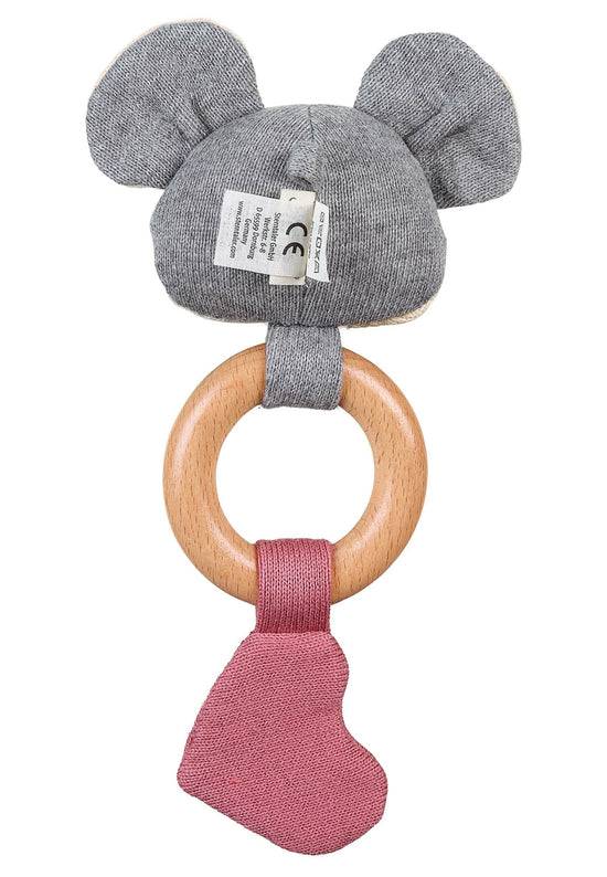 Sterntaler GOTS Strick-Spielfigur Maus, Holz-Greifring Buche Bis zu 60% Rabatt