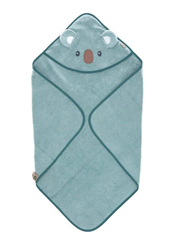 Sterntaler GOTS Motiv-Badetuch Koala Kalla in Blau melange Begrenzt auf 3 Tage