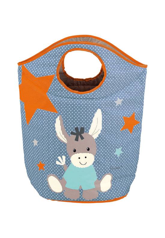 Sterntaler Aufbewahrungskorb Esel Emmi in Blau und Orange