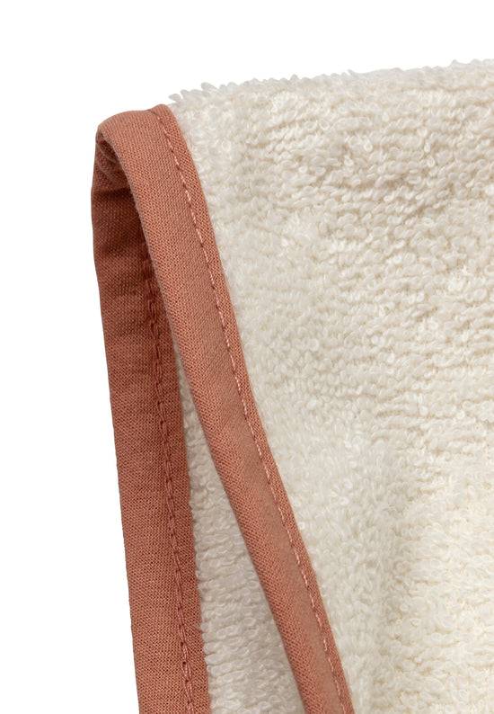 Sterntaler Badeponcho Ente Edda aus Baumwolle in ecru Auslauf
