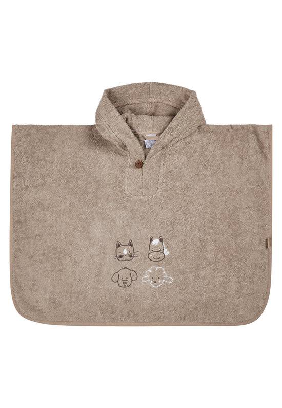 Sterntaler Badeponcho mit Motiv Bauernhof