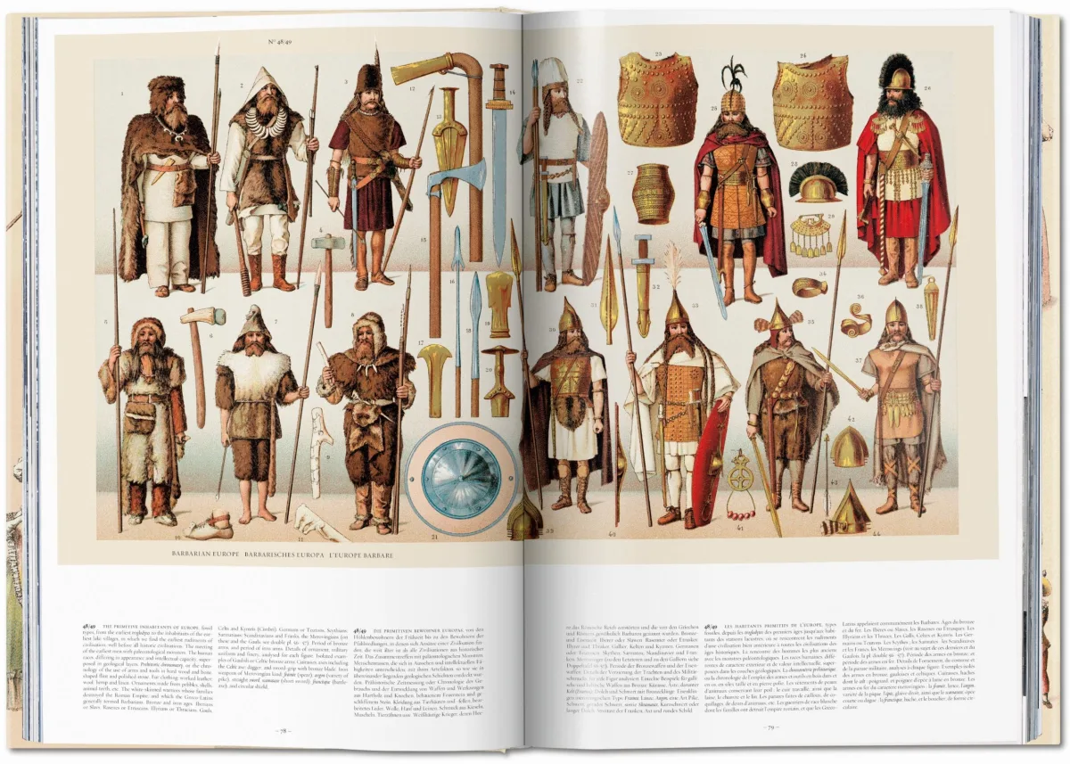 TASCHEN Racinet. The Complete Costume History Kostenloser Versand international