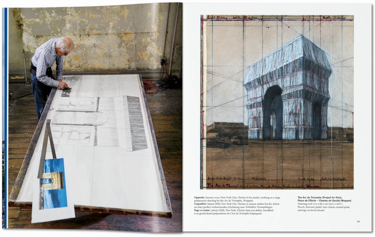 TASCHEN Christo and Jeanne-Claude. L’Arc de Triomphe, Wrapped Blitzverkäufe