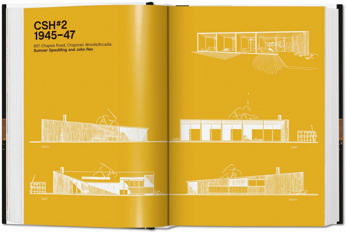 TASCHEN Case Study Houses. The Complete CSH Program 1945-1966. 40th Ed Bestseller