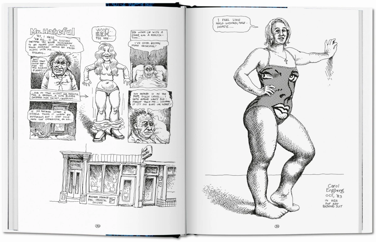 TASCHEN Robert Crumb. Sketchbook Vol. 4. 1982–1989 Sonderangebot der Fabrik