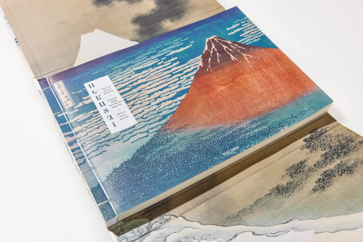 TASCHEN Hokusai. Thirty-six Views of Mount Fuji 50% Rabatt mit kostenlosem Versand