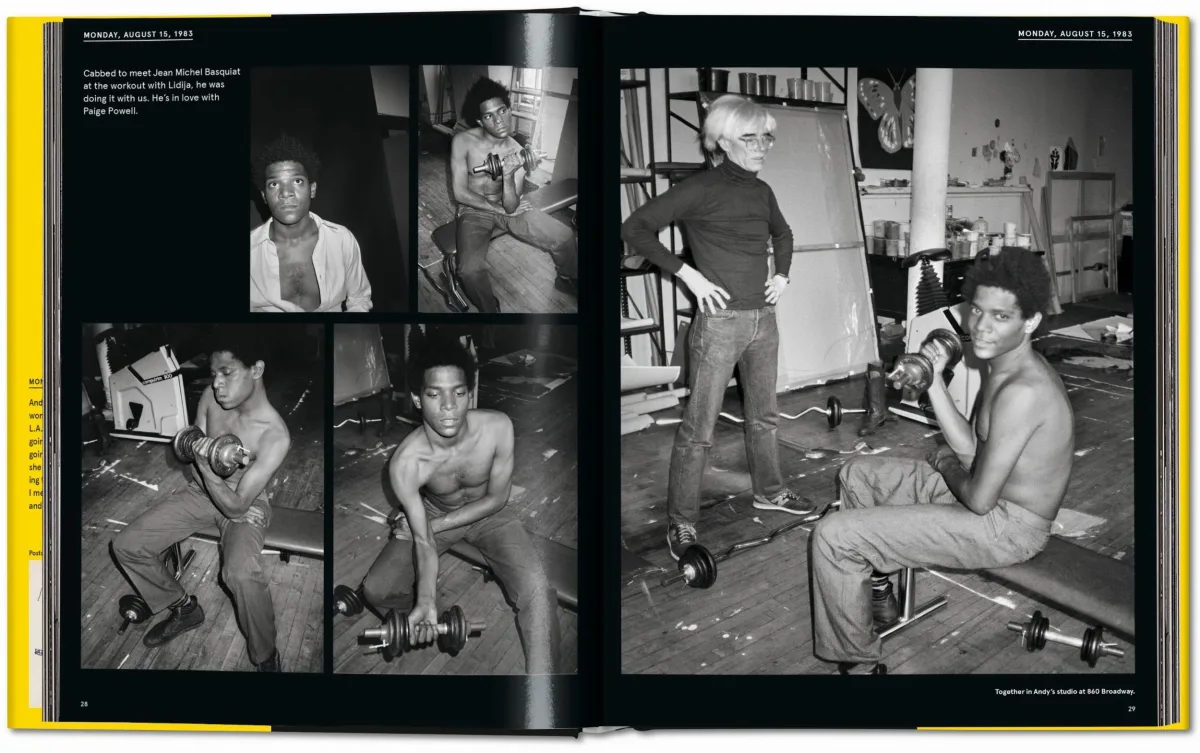 TASCHEN Warhol on Basquiat. The Iconic Relationship Told in Andy Warhol’s Words and Pictures Jubiläumsangebot