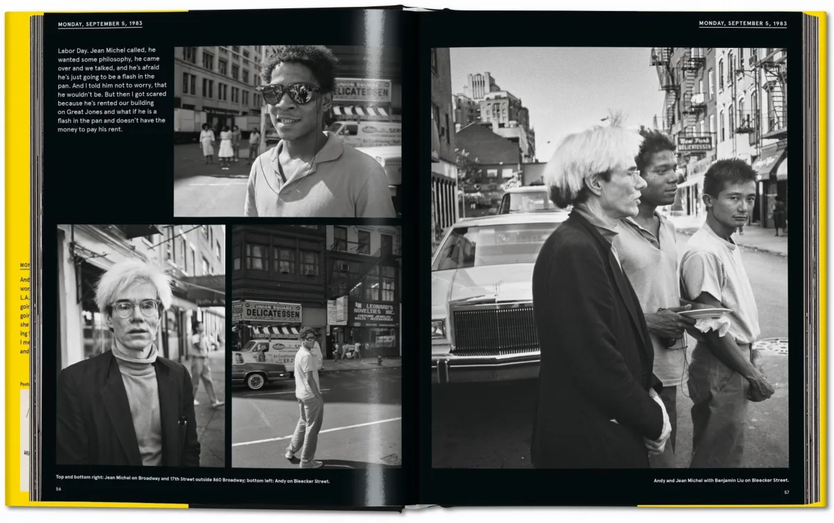 TASCHEN Warhol on Basquiat. The Iconic Relationship Told in Andy Warhol’s Words and Pictures Jubiläumsangebot