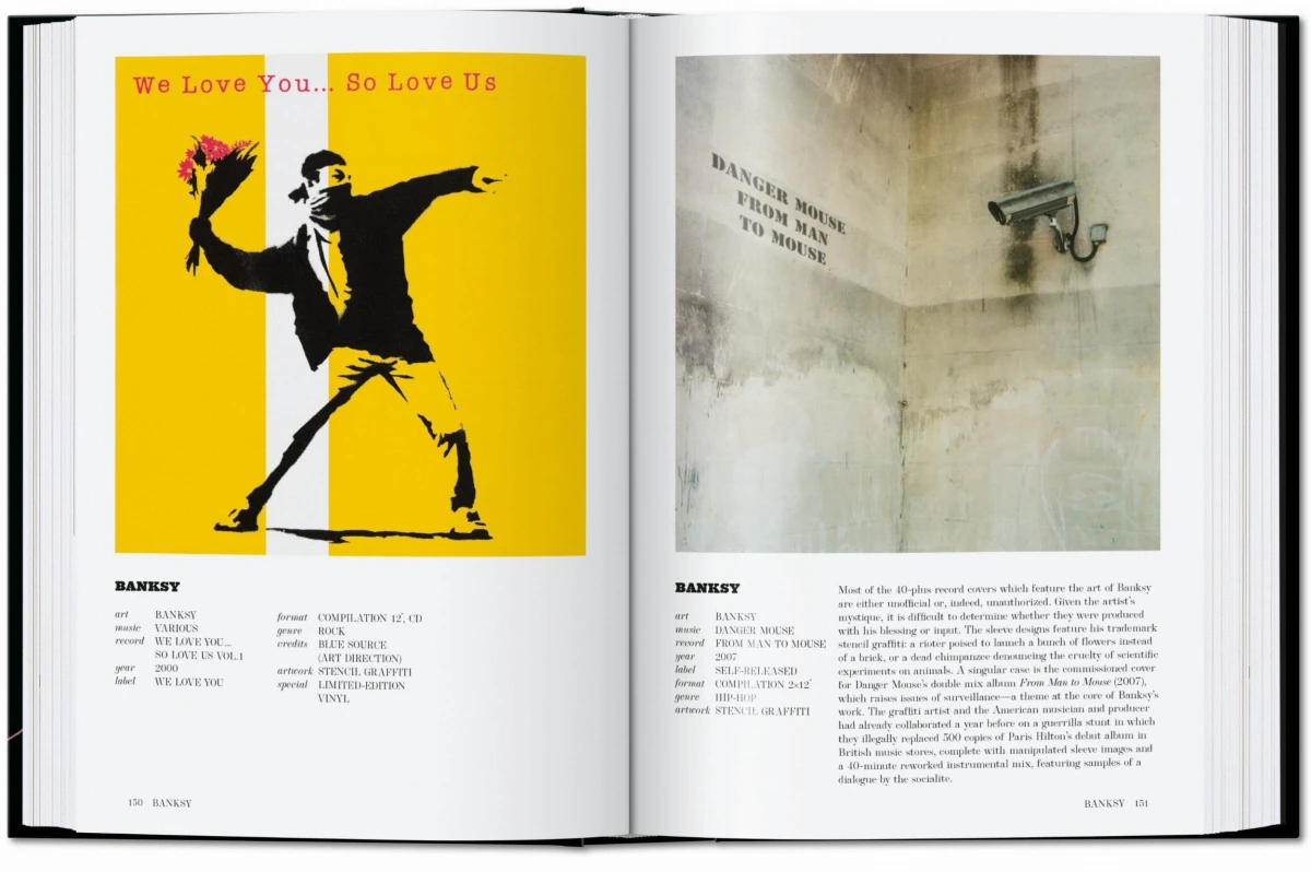 TASCHEN Art Record Covers. 40th Ed Letzter Tag