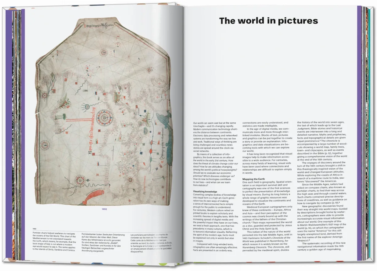 TASCHEN Understanding the World. The Atlas of Infographics Kostenloser Versand international