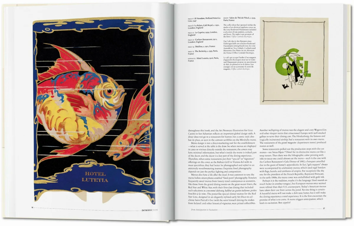 TASCHEN Menu Design in Europe Zeitbegrenzte Promotion
