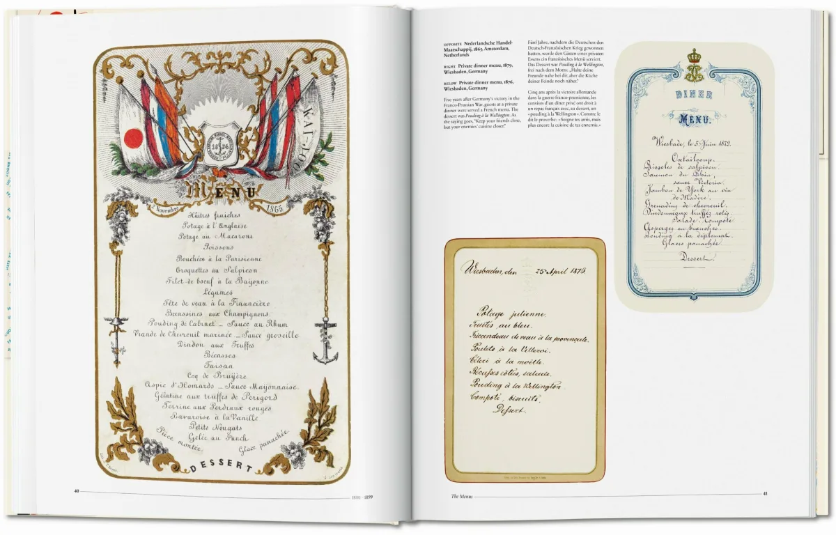 TASCHEN Menu Design in Europe Zeitbegrenzte Promotion