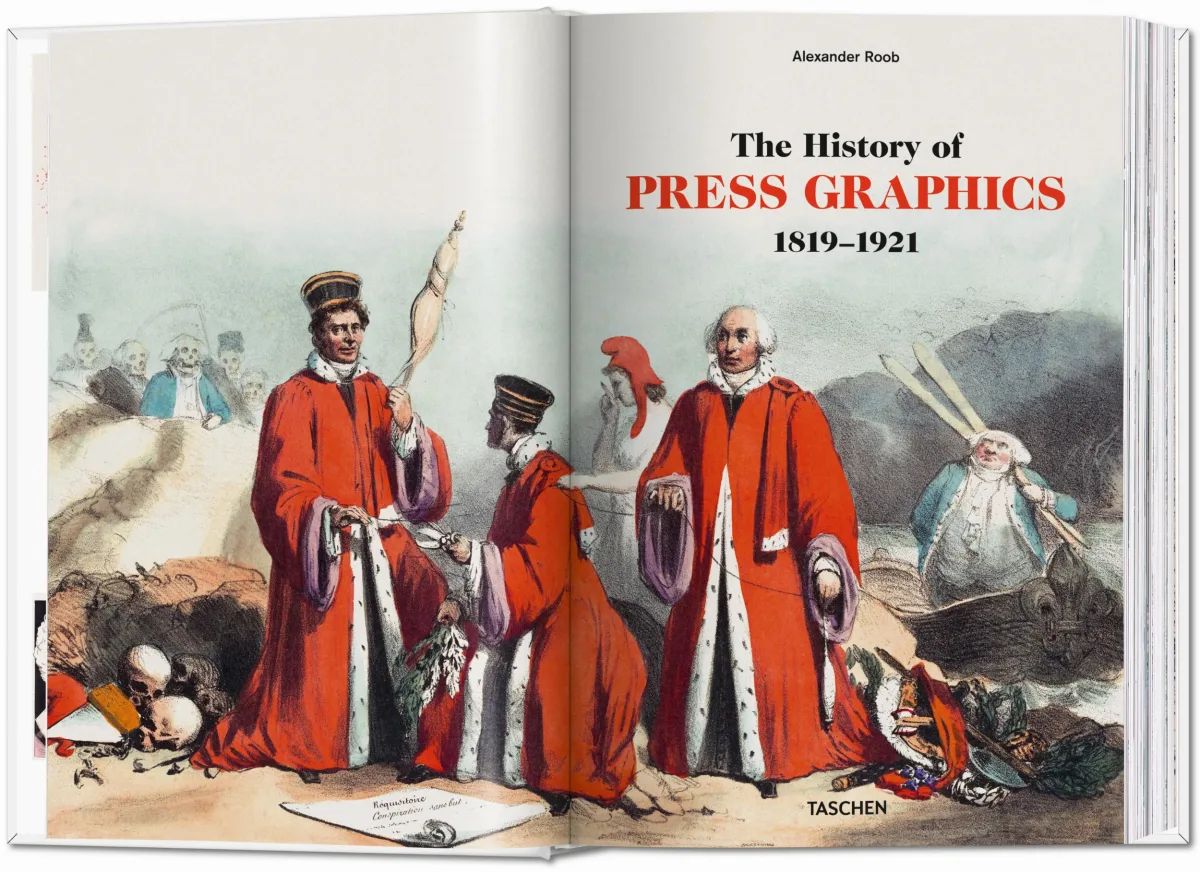 TASCHEN History of Press Graphics. 1819–1921 Riesige Rabatte